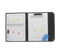 Pizarra Voleibol Entrenador, Magneticas Carpeta Táctica de Voleibol, Superficie de Escritura y Borrado en Seco, Diseño Plegable, Ideal para Profesores Educación Física