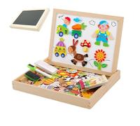 Pizarras Magnéticas Para Niños - Pizarra Magnética De Madera - Juguete De Pizarra Blanca Para Niños Niñas Bebé, Juego Educativo Aula Preescolar Dibujo Escuela,Actividades De Aprendizaje Para Niñas Y N