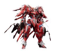 PizazzToy Mech Figuras de Acción 1/100 Kaineng Red Night Daska Armadura Desmontable y Móvil con Armadura Retráctil y Magnética, Luz en Ojos, Soldado Modelo