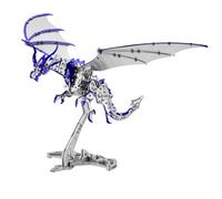 PizazzToy Puzle de metal 3D, 373 + piezas DIY trueno aviador 3D puzzle mecánico maqueta maqueta adulto con herramienta, calendario de Adviento 2025 regalo para él, hombre, papá