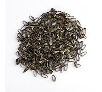 Pizca de fianza pinch clips broches bail snap aleación colgante conector para colgantes joyería diy making 3colors 300 unids/bolsa(Bronce oscuro)