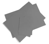 Pizens Linóleo Grabado 4 Piezas, Gris Plancha Grabado Linoleo, Placas Linóleo para Cortar para Sellos de Goma, Artesanía y Proyectos de Impresión (A4+A6)