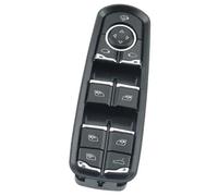 Pizgear 1 Interruptor de Control de Ventana de Coche for Porsche Panamera, Cayenne, Macan 7PP959858RDML, 7PP959858MDML, 7PP959855C (con Ventana) Interruptor de Ventana Lateral(Black Window)
