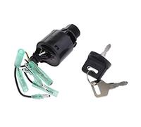 Pizgear 1 juego de llave de interruptor principal de encendido de barco, repuesto de accesorios for barco, caja de control fueraborda marina de 2,4 pulgadas, 2019 35100-ZV5-013 Interruptor de encendid