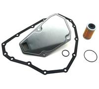 Pizgear 1 juego JF015E RE0F11A Kit de juntas cacerola filtro aceite transmisión Filtro automática con kit Kit de junta de cárter y filtro de transmisión de automóvil(BLACK RE0F11A)