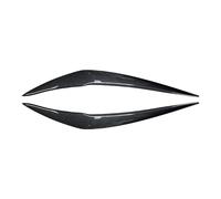 Pizgear 1 par de accesorios de cubierta de párpado de ceja for faro delantero de coche, for, for Serie 1 F20 Late 118i 120i 2015 2016 2017 2018 2019 Adhesivo para tintado de faros(Carbon Fiber)