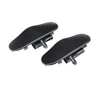 Pizgear 1 par de boquillas de pulverización for arandela calentada Windsn for Parabrisas de Coche Jet Fit for A6 RS6 C7, for ALLROAD, 4G0955987A 4G0955988A Boquilla rociadora para Faros Delanteros