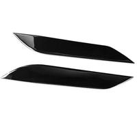 Pizgear 1 par de embellecedores cejas para faros delanteros coche, para Nissan, para 350Z Abs, delanteras, párpados, tapa, decoración, pegatinas Ajuste de la frente del faro