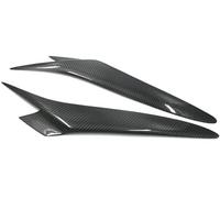 Pizgear 1 par de embellecedores cejas para faros delanteros coche, para Rx-8 2004-2008 Abs, delanteras, párpados, tapa, decoración, pegatinas Ajuste de la frente del faro