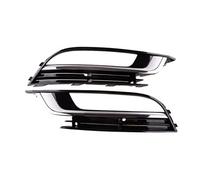 Pizgear 1 par de marco de bisel de rejilla embellecedor de cubierta de luz antiniebla del parachoques delantero 3C8854661, for VW, CC 2013-2016 2017 3C8854662 35D853665 35D853666 Rejilla de luz antini