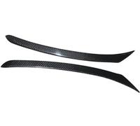 Pizgear 1 par de molduras cejas para faros delanteros coche, para Nissan, para X-TRAIL T32 2014 2015 2016 Abs delanteras párpado tapa cubierta Ajuste de la frente del faro