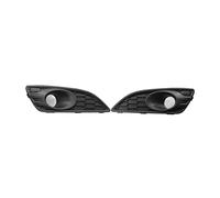 Pizgear 1 par de Parachoques Delantero de Coche, Cubierta embellecedora de luz antiniebla de Rejilla de lámpara antiniebla Inferior de Panal, for Ford, Fiesta, JA8 2013-2017 Rejilla de luz antiniebla