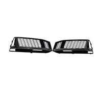 Pizgear 1 par de Parrilla Inferior de Cubierta de luz antiniebla, for, S4 2016-2018 A4 B9, Cubierta de lámpara for Parachoques Delantero de Rejilla de luz antiniebla 8W0807681K 8W0807682K Rejilla de