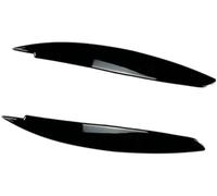 Pizgear 2 piezas de faros delanteros, cejas, párpados, cubierta embellecedora, para Bmw Serie 1 E87 E88 E81 E82 2008-13 Ajuste de la frente del faro