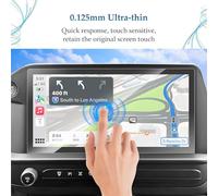 Pizgear 2 protectores de PET for Ford Tourneo Custom Transit 2024 2025, película protectora for GPS 13 pulgadas, pantalla LCD, antiarañazos Protector de pantalla de infoentretenimiento para automóvil