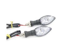 Pizgear 2 uds 13 luces universales for motocicleta, luz indicadora de señal giro, Lamo ámbar Luz de señal de giro de motocicleta