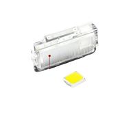 Pizgear 2 uds. Lámpara LED de Carga for Maletero, luz for guantera Debajo de la Puerta, for Peugeot, 3008, 206, 208, 308, 307, 2008, 207, 508, 5008, 407, 306 Expert Luces para los pies del Coche