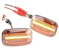 Pizgear 2 uds., para Toyota, para Land Cruiser 70 Luz de marcador lateral del guardabarros del coche, marcador lateral del vehículo