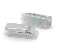 Pizgear 2X, for Peugeot, 1007 206 207 306 307 308 3008 406 407 5008 607 806 LED for reposapiés, Maletero, Equipaje, luz Interior, guantera, lámparas for Puerta Luces para los pies del Coche