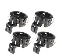 Pizgear 4 Piezas de retenedor de Sensor de estacionamiento de Parachoques Central Trasero for Toyota, Tundra, FJ 89348-33030 8934833030 Sensor de Aparcamiento inverso(Schwarz)