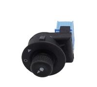 Pizgear 6545.KS Ajuste del Interruptor del botón retrovisor del Espejo Lateral, for Citroen, for C3 C2 XSARA Picasso Berlingo, for Peugeot, 1007 Ajuste del Espejo Lateral del vehículo