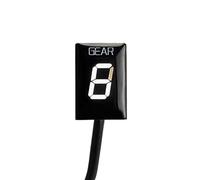 Pizgear Accesorios de motocicleta Indicador de engranaje Medidor de visualización de velocidad de 1-6 niveles, for FZ6R FZ 6R FZ-6R 2009-2012 2013 2014 2015 2016 Indicador de marcha de motocicleta(BLA