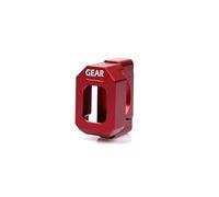 Pizgear Accesorios de Motocicleta Indicador de Velocidad Medidor LUZ 1-6 Pantalla de Engranajes, for -6RR 6RR 6RR 2003 2004 2005 2006 Indicador de Marcha de Motocicleta(Black Bracket-Red)