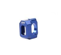 Pizgear Accesorios de Motocicleta LUZ 1-6 Indicador de Pantalla de Marchas Medidor de Instrumentos de Velocidad, for 1700 1700 2009 2010 Indicador de Marcha de Motocicleta(Black Bracket-Blue)