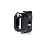 Pizgear Accesorios de Motocicleta LUZ 1-6 Velocidad del indicador de Marcha, for GSX1300R 1999-2004 2005 2006 2007 Indicador de Marcha de Motocicleta(Black Only Bracket-Black)