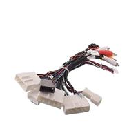Pizgear Adaptador de Cable de arnés de cableado estéreo for Radio de Coche Android de 16 Pines, for Nissan, Juke Altima Sunny Teana, Qashqai, Xtrail, Tiida Bluebird Cable Adaptador estéreo