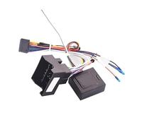 Pizgear Adaptador de Cable de arnés de cableado estéreo for Radio de Coche Android de 16 Pines, for VW, for Golf, for Skoda, for Octavia, MK1 MK2, for Seat, Leon Quadlock Cable de antena de radio para