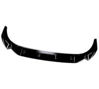 Pizgear Alerones Delanteros de Coche, for A4 S4 B9.5 2020+ Kit de carrocería de Parachoques Delantero de Coche Spoiler Splitter Parachoques Lip Splitter Accesorios Alerón Delantero(Black Gloss Black)
