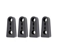 Pizgear Amortiguador de sonido for cerradura puerta coche, for Renault, Duster 2 Captur Kaptur, for Lada, Xray X Ray CROSS Deadening Seal Aislamiento amortiguador Amortiguador de puerta de coche