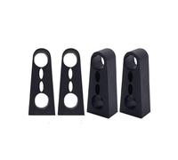 Pizgear Amortiguador de sonido for cerradura puerta, for Renault, Logan 2 Sandero 2014-2022 Parada traqueteo Chirridos insonorizados sello sordo coche Amortiguador de puerta de coche
