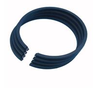 Pizgear Anillo de pistón de 58 mm for STIHL, MS070, 070, MS720, 090, 076, MS760, Pieza de reconstrucción de Cilindro de Motosierra de 2 Tiempos Anillo de pistón para Motosierra(4 PCS)