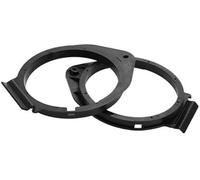Pizgear Anillo espaciador de altavoz de 2 piezas, adaptador espaciador de altavoz de tweeter, for GMC Yukon 2007-2019, resistente al agua, for 6.5#39;#39; ABS negro delantero trasero Espaciador de alt