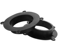 Pizgear Anillo espaciador de altavoz de 2 piezas, adaptador espaciador de altavoz de tweeter, for Mazda, CX-9 2016-2023, resistente al agua, for 6.5#39;#39; ABS negro delantero Espaciador de altavoces