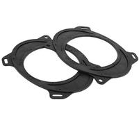 Pizgear Anillo espaciador de altavoz de 6 x 9 n.º 34 a 6,5 n.º 34 Adaptador de altavoz de agudos Anillo espaciador de soporte de montaje de subwoofer de altavoz de automóvil for Toyota, ABS negro re