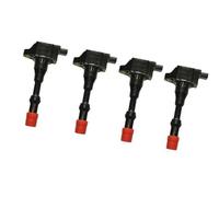 Pizgear Bobina de encendido 4 piezas, for Civic, 7 8 VII VIII, for JAZZ, FIT 1,2,3, bobina delantera/trasera 30520-PWA-003 30521-PWA-003 Paquete de reemplazo de bobina de encendido de automóvil