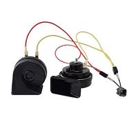 Pizgear Bocina de Caracol de Tono Alto y bajo, Resistente al Agua, 12 V, 110-125 dB, 410 510, for Volvo, V40, V70, S60, S90, XC40, XC60, XC90 Cuerno de Caracol