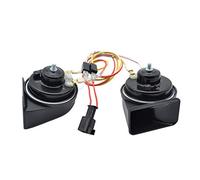 Pizgear Bocina Tipo Caracol for Coche, Resistente al Agua, 12 V, 110-125 db, Paso 410/510, for Opel, Corsa E 2014-2019 Cuerno de Caracol
