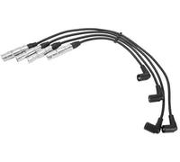 Pizgear Cables de bobina encendido for bujías coche, arnés cables for, for Passat, variante 1.6 2000-2005 75 kW, paquete 4 Juego de cables de encendido del motor