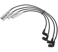 Pizgear Cables de bobina encendido for bujías coche, arnés cables for, for Seat, Inca 6K9 1.4i 1995-2003 44KW N.º 30650843, paquete 4 Juego de cables de encendido del motor