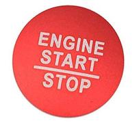 Pizgear Caja sin agujeros del anillo motor de encendido y parada con un solo botón, for Civic, Sedan Coupe Ajuste del botón de parada de arranque del motor