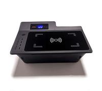 Pizgear Cargador de teléfono inalámbrico QI de 15 W for Coche, Estuche de Carga rápida, Soporte for teléfono, Placa de Carga, Almohadilla CRV CR-V Cargador para Coche