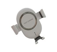 Pizgear Cargador inalámbrico for Coche con inducción Qi, for teléfonos Inteligentes, Placa de Carga con Sensor, Soporte for teléfono, Abrazadera de Cargador para Coche(White)