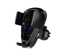 Pizgear Cargador inalámbrico for Coche, Soporte Universal for teléfono P30, inducción Qi, for Sensor Inteligente, Soporte de Ventosa for Almohadilla Cargador para Coche(Air Vent Clip)