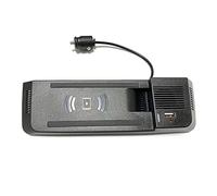 Pizgear Cargador inalámbrico QI de 15 W for Coche, Soporte for teléfono, Accesorios for teléfono 8, for, A4 B8 B9, for, for ALLROAD, A5 B8 S5 RS5 Cargador para Coche(For A4 2008-2016)