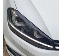 Pizgear Color My Life, for VW, for Golf 7 MK7 GTI Lámpara embellecedora de Faros Cejas Cubierta de Faro Decoración embellecedora for Golf7 GTi MK7 Adhesivo para tintado de faros(Full Black)