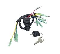 Pizgear Conjunto de Interruptor de Encendido for Yamaha, Llave de Caja de Control de Motor fueraborda 703-825104300 Interruptor de Encendido Marino
